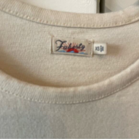 Faherty Cayman Striped T Shirt Dress - Picture 4 of 6